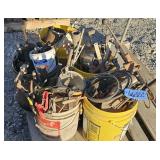 5 Buckets of Shop Tools