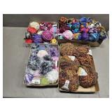 4 Boxes of Yarn