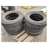 6 light truck Tires-  225/75R16
