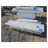 2 Pallets-- White Vinyl Fencing