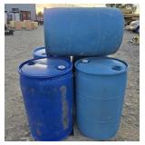 5-- Plastic Barrels