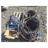 Cables, Clamps, Turnbuckles of Fencing Set Up