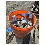 Bucket of Fence Post Brackets - Strong Ties