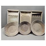 Gold Pans, Wash Boards