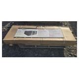 8ft X 10ft Galvanized Apex Roof Metal Shed