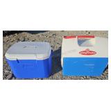 Coleman Cooler (Blue) & Igloo Playmate Cooler