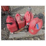 4 -- Motorcycle Fuel Cans