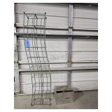 CD Rack & Vintage Metal Box