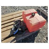 4 - Boat Anchors & Gas Can