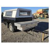 Datsun Truck Bed Trailer w/ Shell & Tool Box