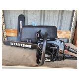 Craftsman 18-inch 55cc Chainsaw in Case