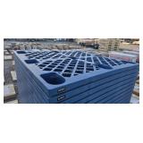 10-- Plastic Pallets