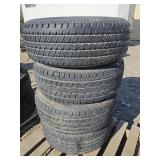 4 - Goodyear Wrangler 6 Lug 255/70R16 Tires