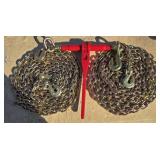1- 5400lb Ratchet Binder/ 2- 5/16" G70 Chains