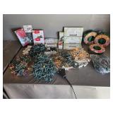 Large Box of Clear Decorating Lights and More