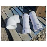 2 - 4" Pipe Sleeves, 1-- 6" Elbow