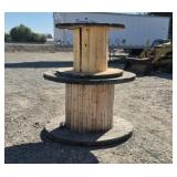 2-- Wooden Spools