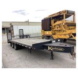 2011 KAUFMAN D/A FLAT BED TRAILER