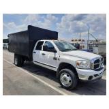 2008 Dodge Ram 5500 Crew Cab Heavy Duty Dump Body Truck