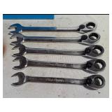 BLUE-POINT COMBINATION WRENCH SET