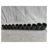 Snap-On 11-Piece Standard 3/8-1 inch, 1/2 in...