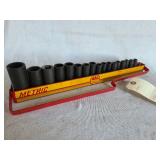 17 Piece Mac 3/8 inch Drive Sockets, Metric...