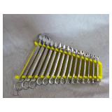 SK Open end Box Wrench Set 7mm-22 , Metric