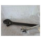2-Snap-on Adjustable Wrenches,  8 in - 15 in