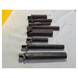 Assortment of cutting tool holders.