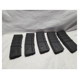 5-AR-Magazines, 30 Rounds