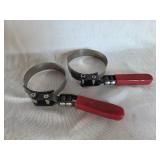 2-Blue-Point Swivel Oil Filter Wrenches