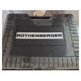 Rothenberger Heavy Duty Ratchet Pipe Threader Set