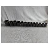 Snap-On 13-Piece Standard 3/8-1 inch ,1/2 in...