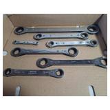 SNAP-ON & MAC RATCHETING BOX WRENCHES