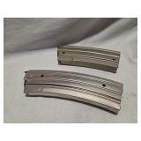 2-AR-Magazines, Stainless, 30 Round and 40 Round
