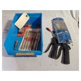 Tray lot tubbing cutter drill bits pop rivet tool