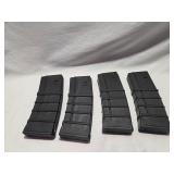 4-AR-Magazines, 30 Rounds