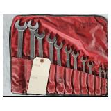 Mac Wrench Set 1/4 - 7/8 inch, Standard