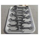 SNAP-ON SHORT HANDLED COMBINATION WRENCH SET