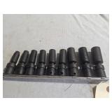 SNAP-ON DEEP WELL METRIC SWIVEL SOCKET SET