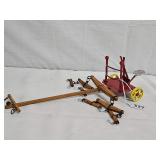 4-Horse Fore Cart w/Auto Turn, Custom Made by...