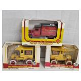 3 Ertl New Holland Truck Banks