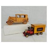Hand Crafted Car and Truck