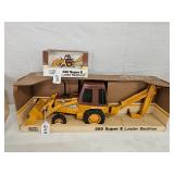 Ertl Case 580 Super E Loader Backhoe and Small...