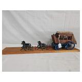 Custom 4-Horse Hitch w/Stage Coach