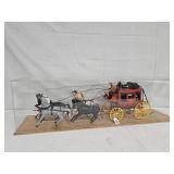 Wells Fargo Stagecoach U.S. Mail w/4-Horses