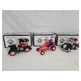 3- Pedal Car Banks