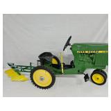 John Deere Pedal Tractor w/Custom 3 Bottom Plow