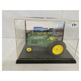 JD A Tractor in show case