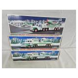 3-Hess Trucks, 2-1995 and 2002
